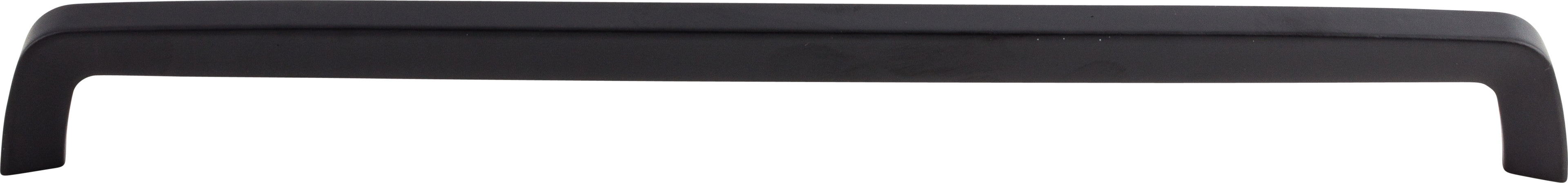 Top Knobs Tapered Series 17-5/8"(448mm) CC Bar Pull, Flat Black