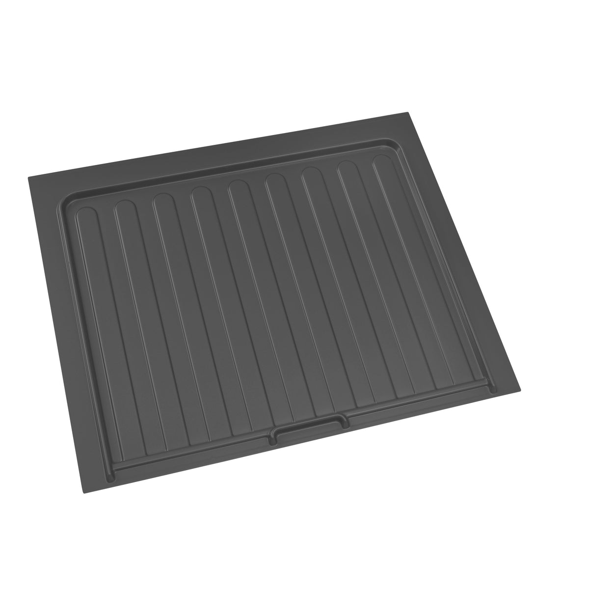 REV-A-SHELF SBDT-2730-OG-1 Orion Gray Polymer Trim-to-Fit Drip Tray for 27" - 30" Sink Base Cabinets