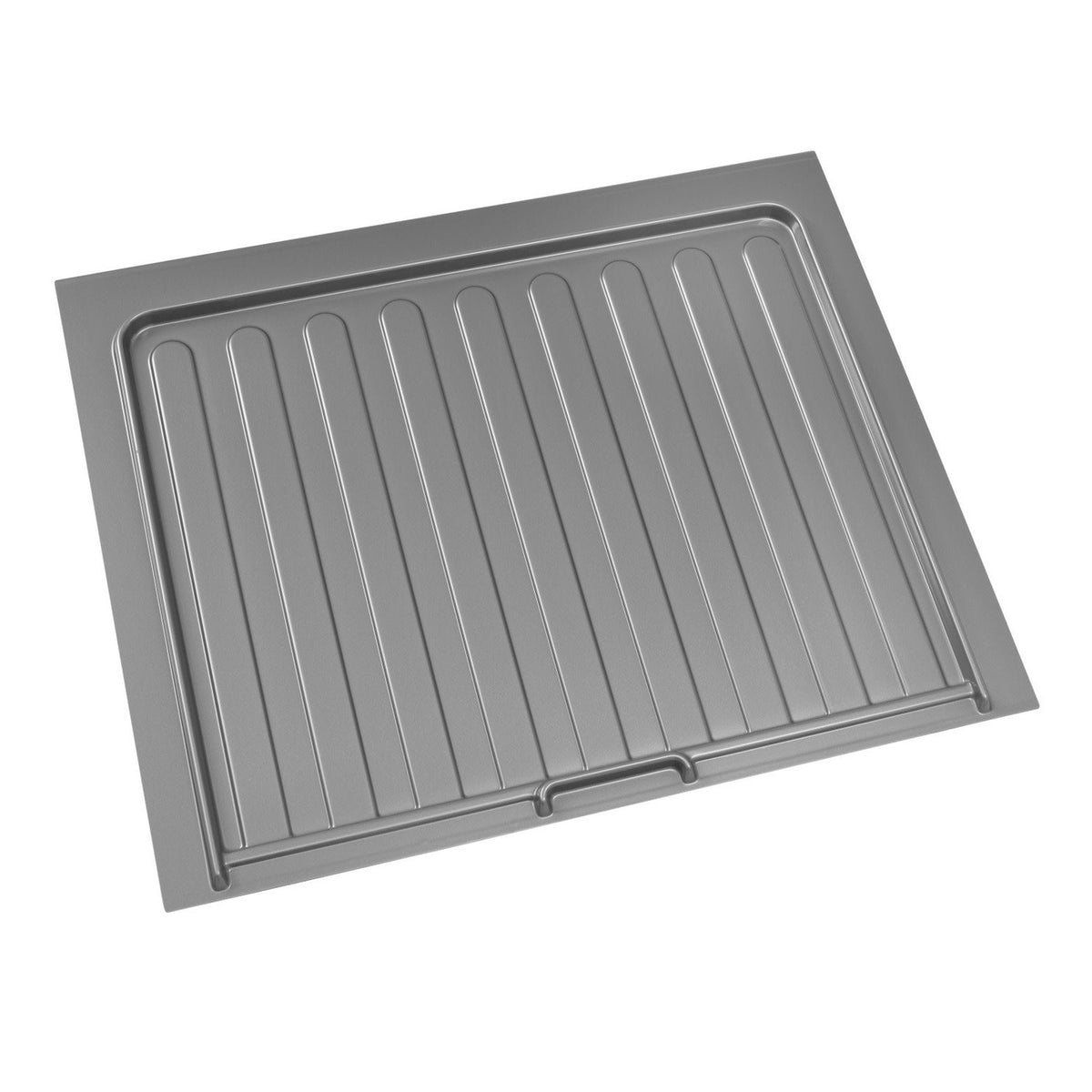 REV-A-SHELF SBDT-2730-S-1 Silver Polymer Trim-to-Fit Drip Tray for 27" - 30" Sink Base Cabinets
