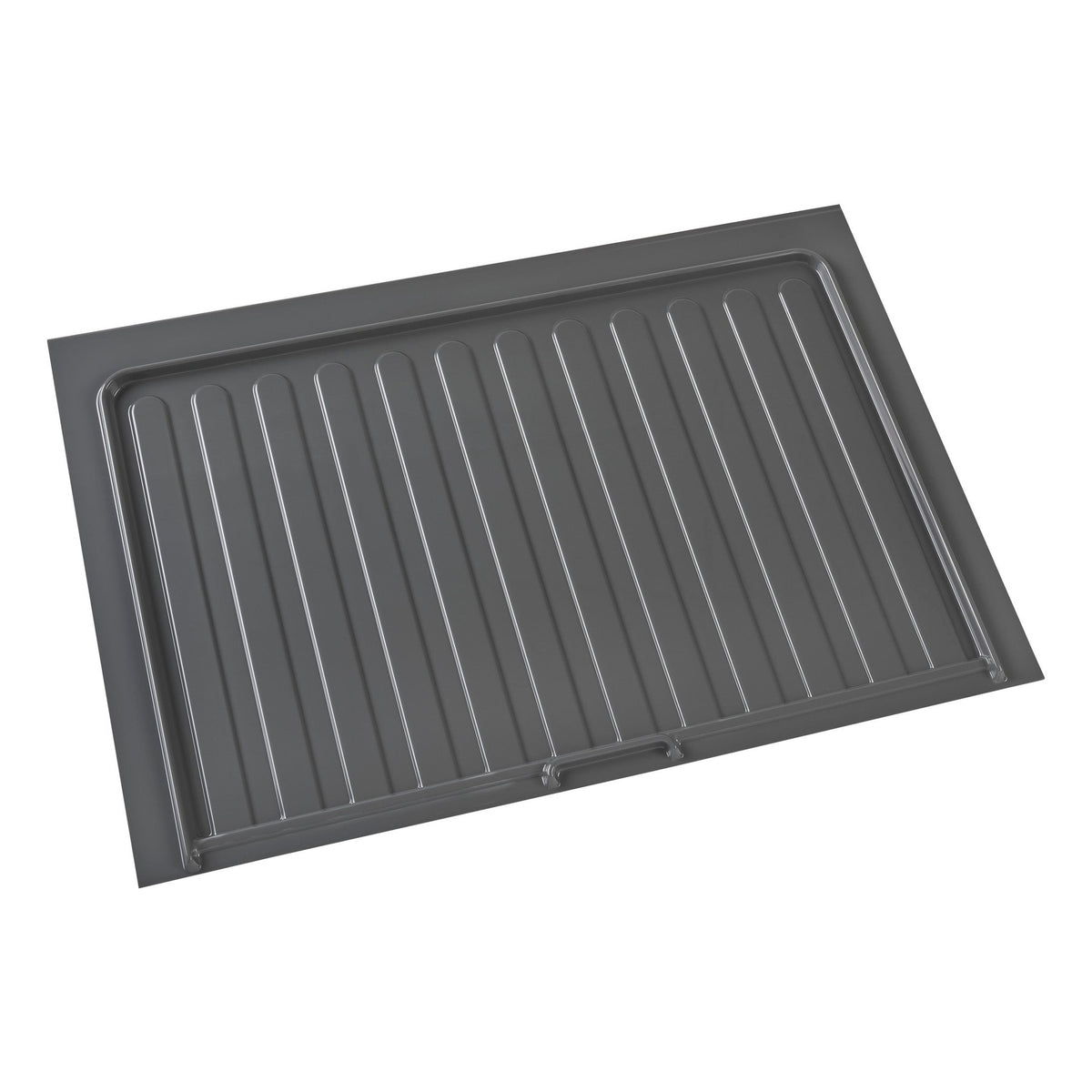 REV-A-SHELF SBDT-3336-OG-1 Orion Gray Polymer Trim-to-Fit Drip Tray for 33" - 36" Sink Base Cabinets