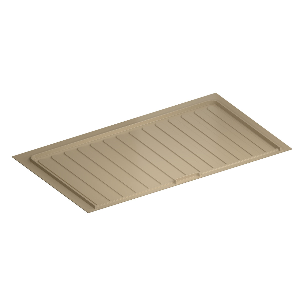 REV-A-SHELF SBDT-3942-A-1 Almond Polymer Trim-to-Fit Drip Tray for 39" - 42" Sink Base Cabinets