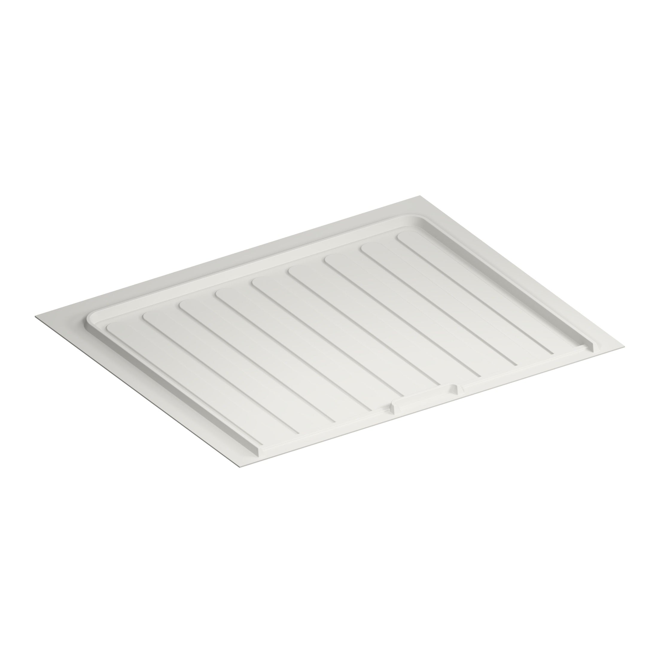 REV-A-SHELF SBDTF-2730-11-1 White Flexible Polymer Trim-to-Fit Drip Tray for 27" - 30" Sink Base Cabinets