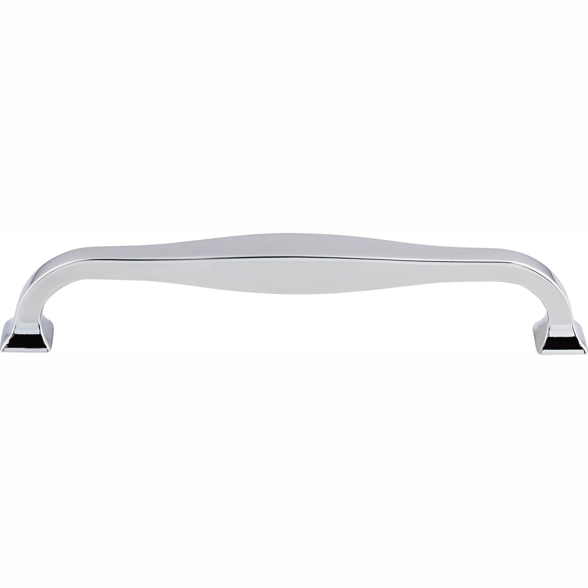 Top Knobs Contour Series 6-5/16"(160mm) CC Pull, Polished Chrome