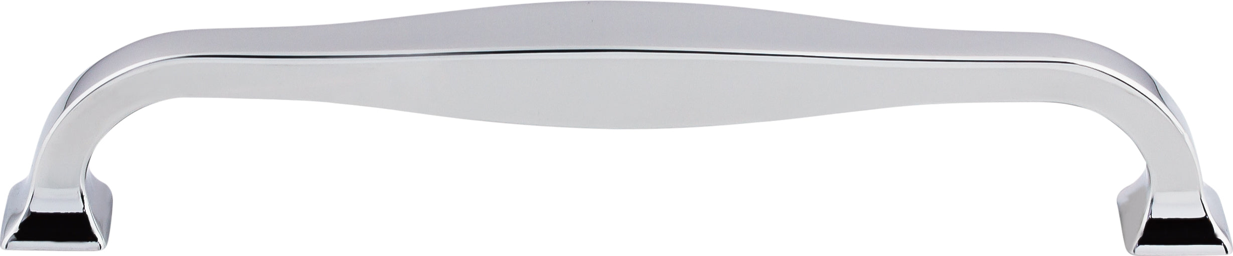 Top Knobs Contour Series 6-5/16"(160mm) CC Pull, Polished Chrome