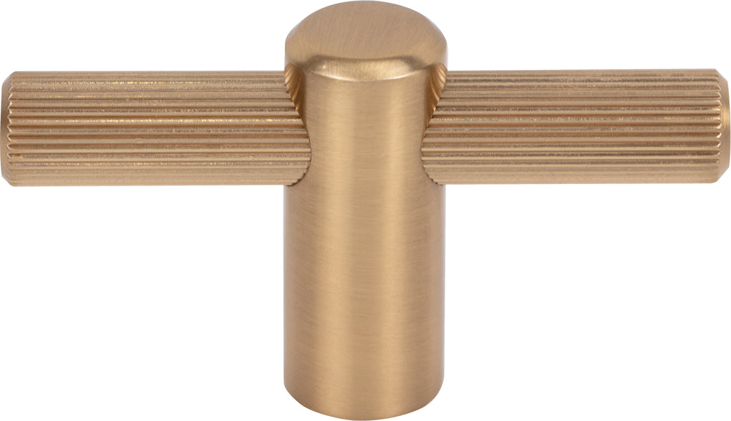 Top Knobs Dempsey Series 2-1/2"L T-Knob, Honey Bronze