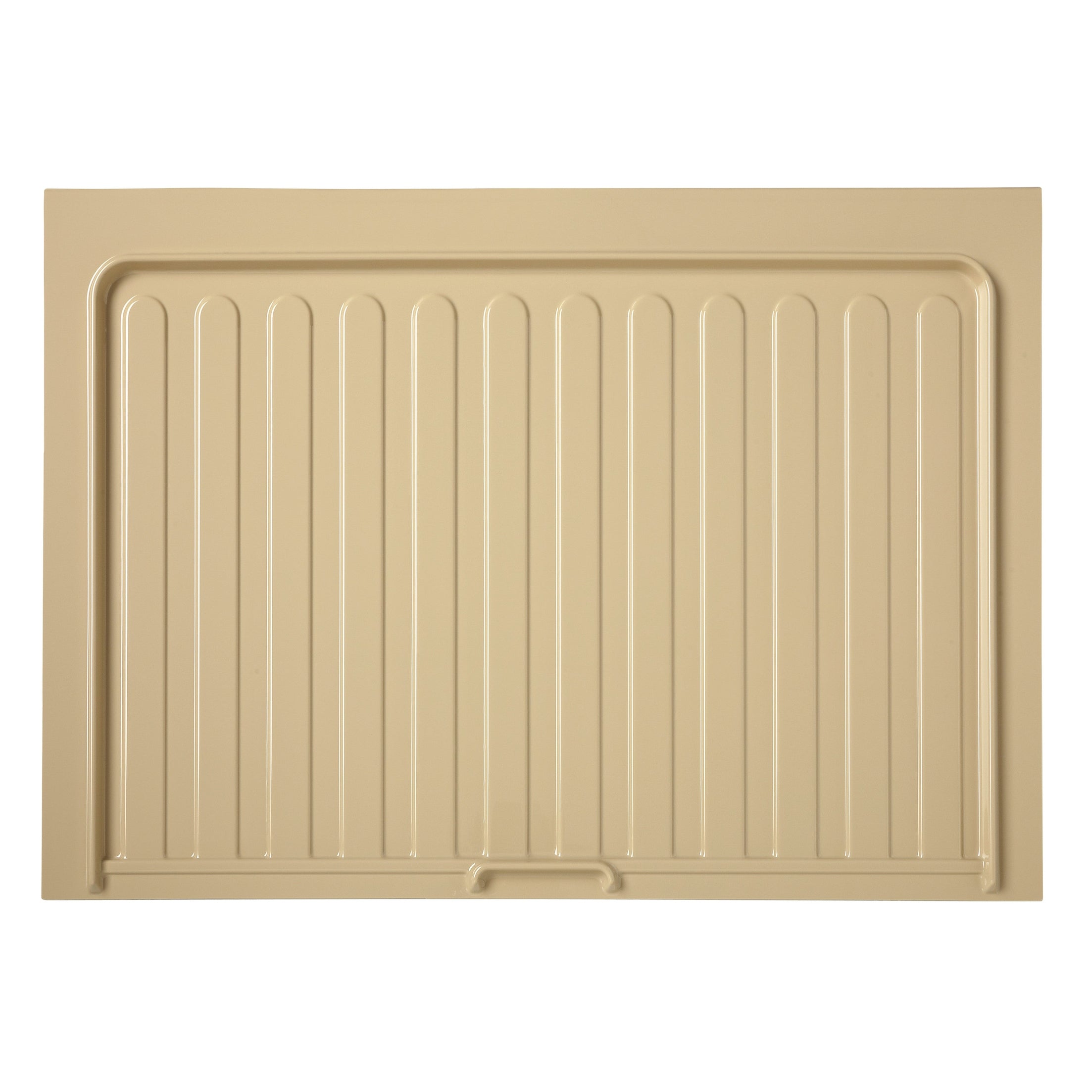 REV-A-SHELF SBVDT-2124-A-1 Almond Polymer Trim-to-Fit Drip Tray for 21" - 24" Vanity Sink Base Cabinets