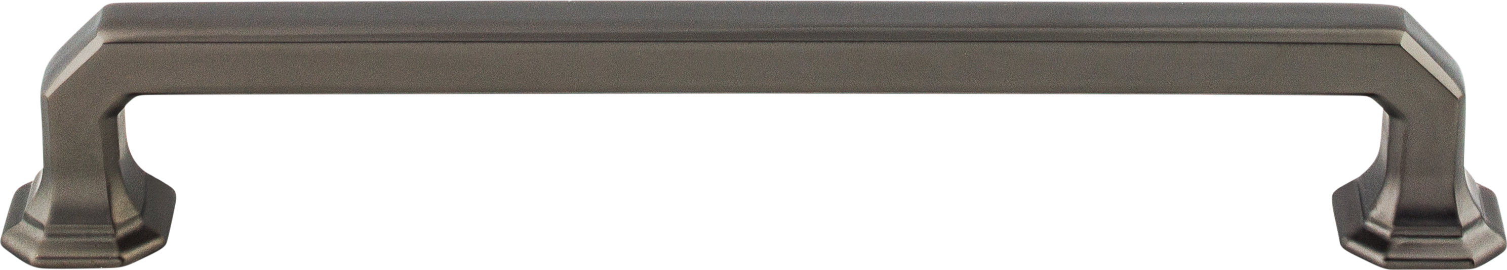 Top Knobs Emerald Series 7"(178mm) CC Pull, Ash Gray