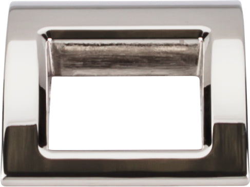 Top Knobs Tango Series 1-1/2"L Finger Pull, Polished Nickel