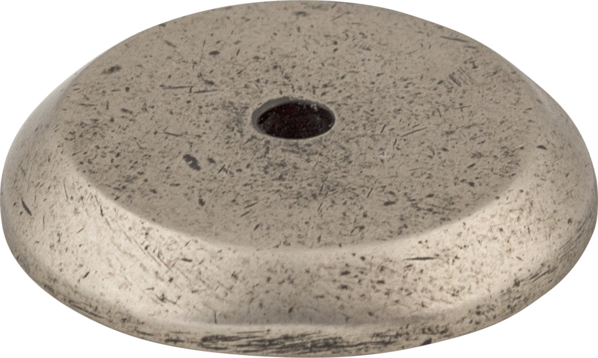 Top Knobs Aspen Backplates Series 1-1/4"L Round, Silicon Bronze Light
