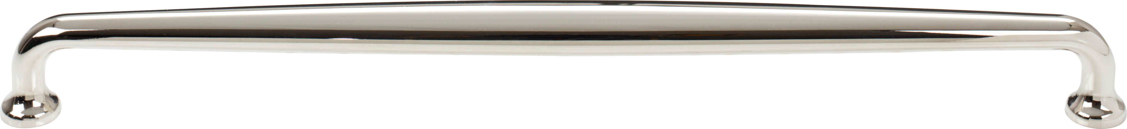 Top Knobs Charlotte Series 12"(304mm) CC Pull, Polished Nickel