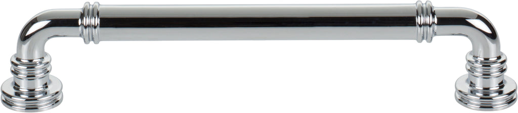 Top Knobs Cranford Series 6-5/16"(160mm) CC Pull, Polished Chrome