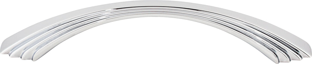 Top Knobs Sydney Flair Series 5"(127mm) CC Pull, Polished Chrome