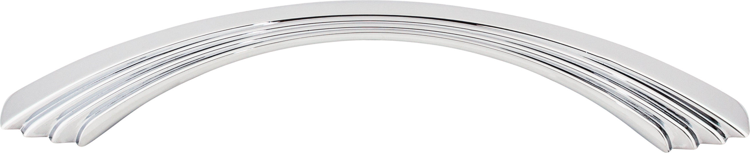 Top Knobs Sydney Flair Series 5"(127mm) CC Pull, Polished Chrome