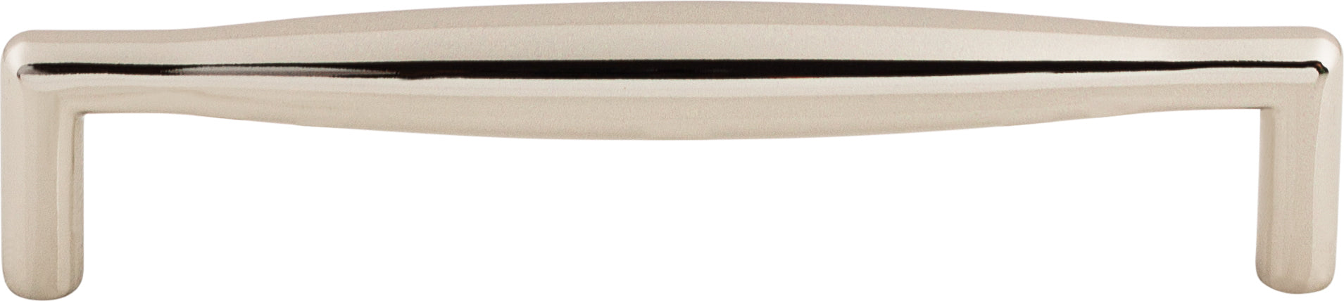 Top Knobs Flute Series 5-1/16"(128mm) CC Pull, Polished Nickel