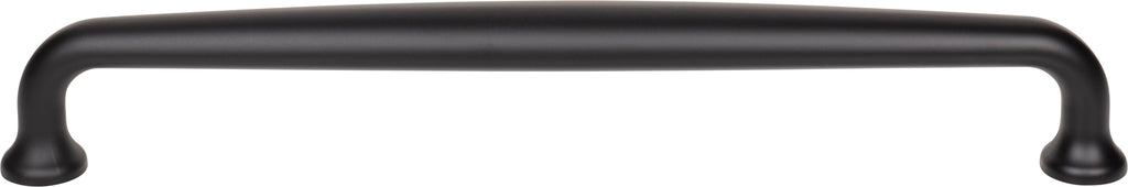 Top Knobs Charlotte Series 12"(304mm) CC Appliance Pull, Flat Black 