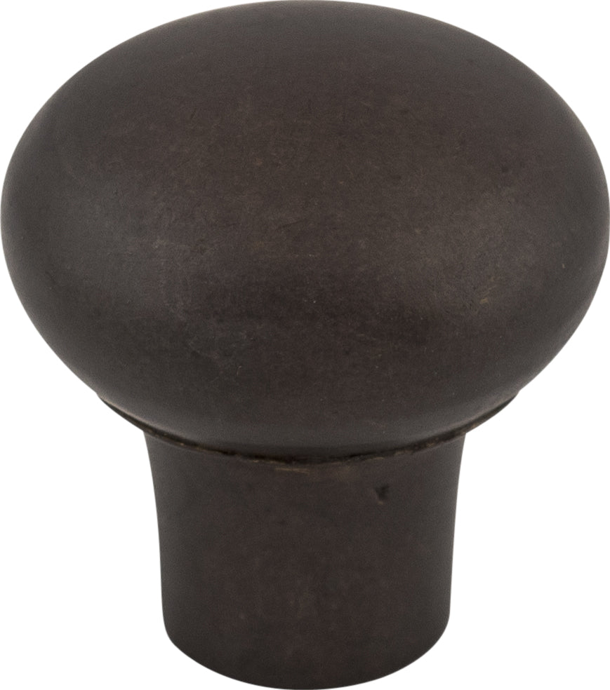Top Knobs Aspen Round Series 7/8"L Knob, Medium Bronze