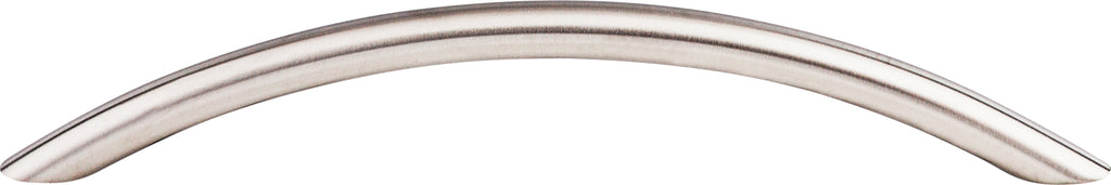 Top Knobs Solid Bowed Series 6-5/16"(160mm) CC Bar Pull, Brushed Stainless Steel