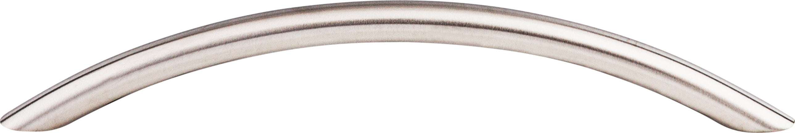 Top Knobs Solid Bowed Series 6-5/16"(160mm) CC Bar Pull, Brushed Stainless Steel