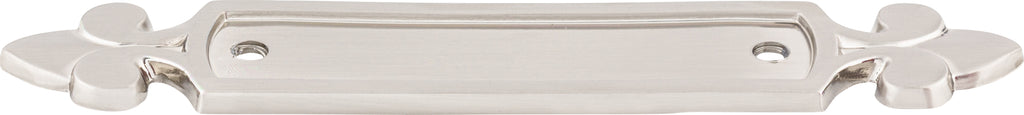 Top Knobs Dover Series 2-1/2"(64mm) CC Backplate, Brushed Satin Nickel