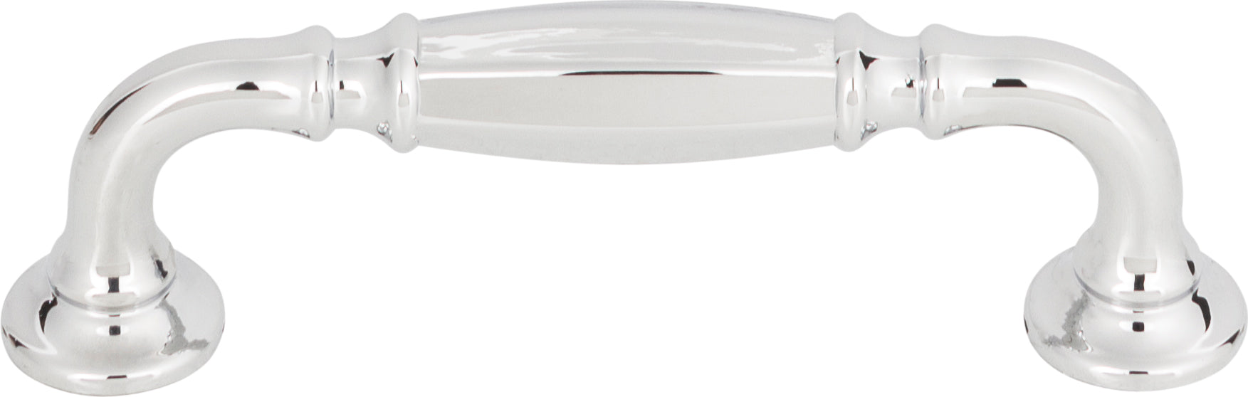 Top Knobs Barrow Series 3-3/4"(95mm) CC Pull, Polished Chrome