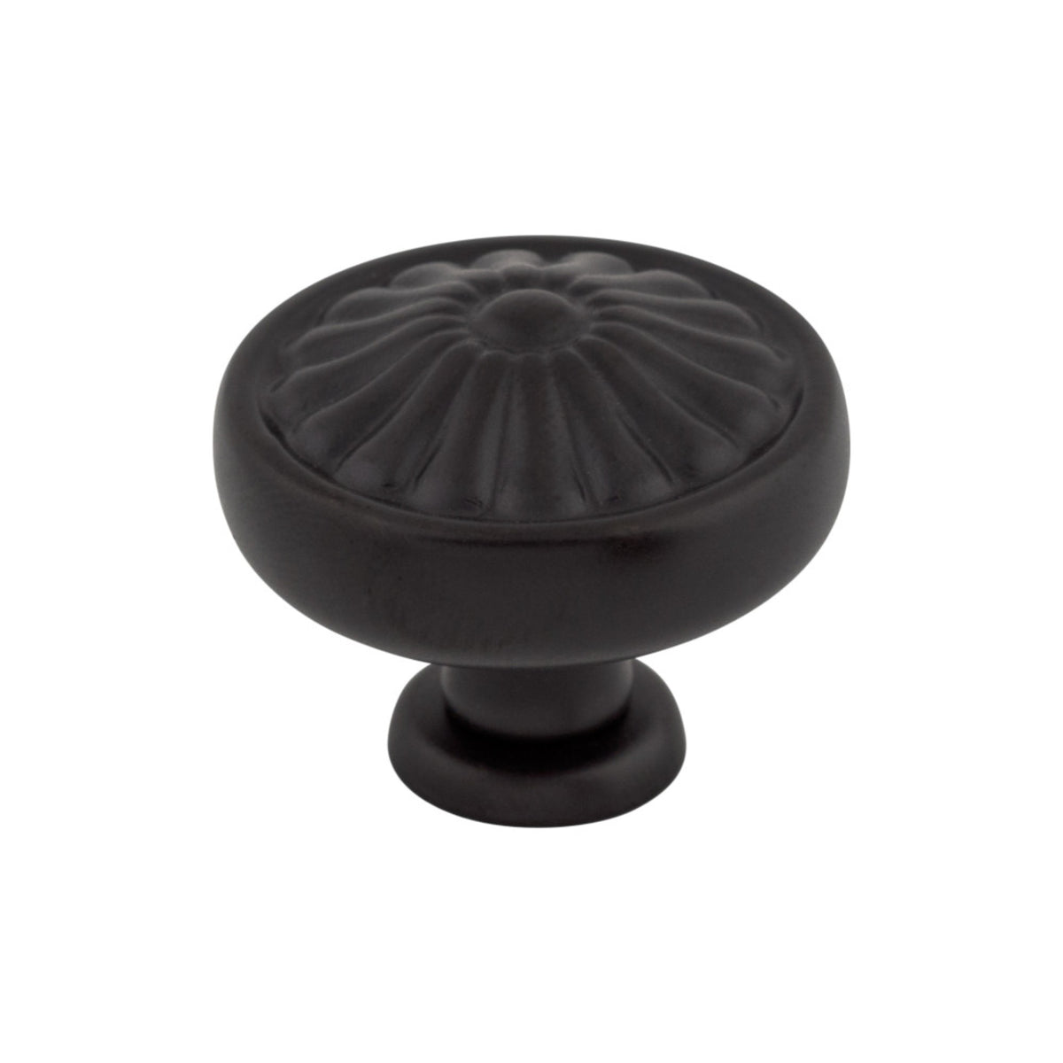 Flower 1 1/4" Diameter Round Knob