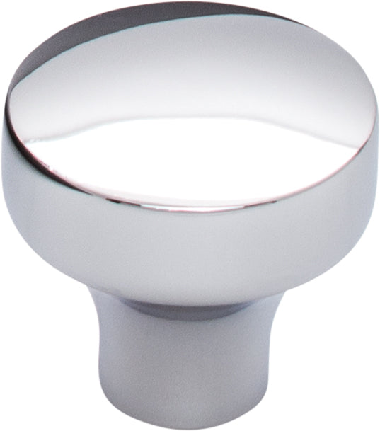 Top Knobs Kinney Series 1-1/4"L Knob, Polished Chrome