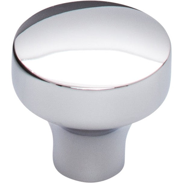 Top Knobs Kinney Series 1-1/4"L Knob, Polished Chrome