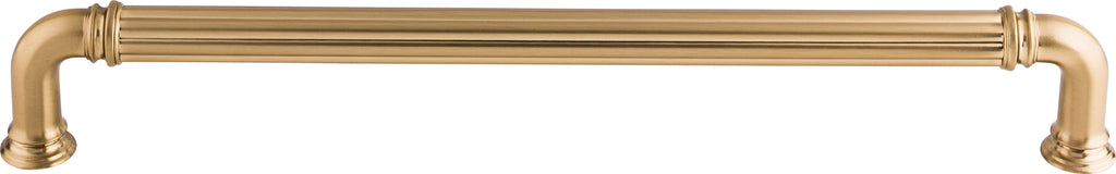 Top Knobs Reeded Series 18"(457mm) CC Appliance Pull, Honey Bronze