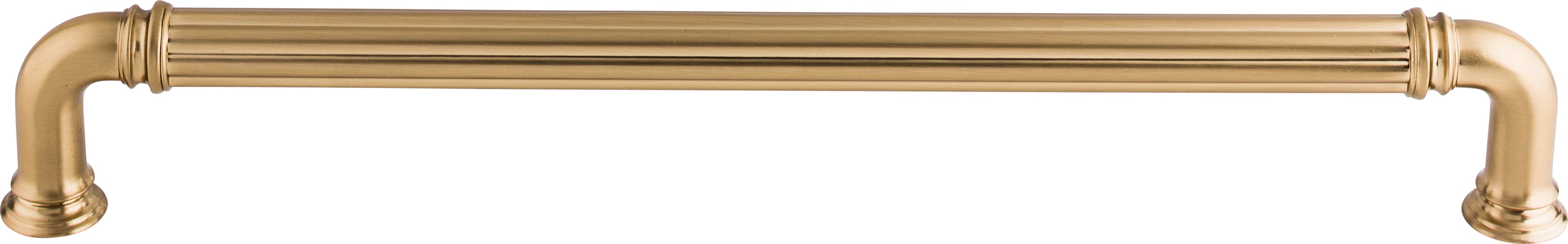 Top Knobs Reeded Series 18"(457mm) CC Appliance Pull, Honey Bronze