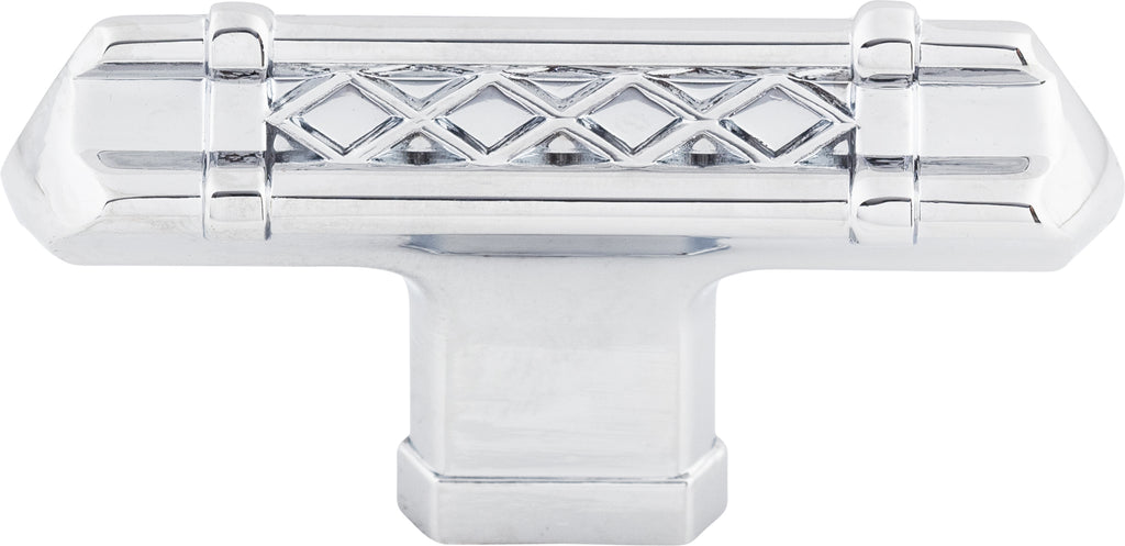 Top Knobs Tower Bridge Series 2-5/8"L T-Handle, Polished Chrome