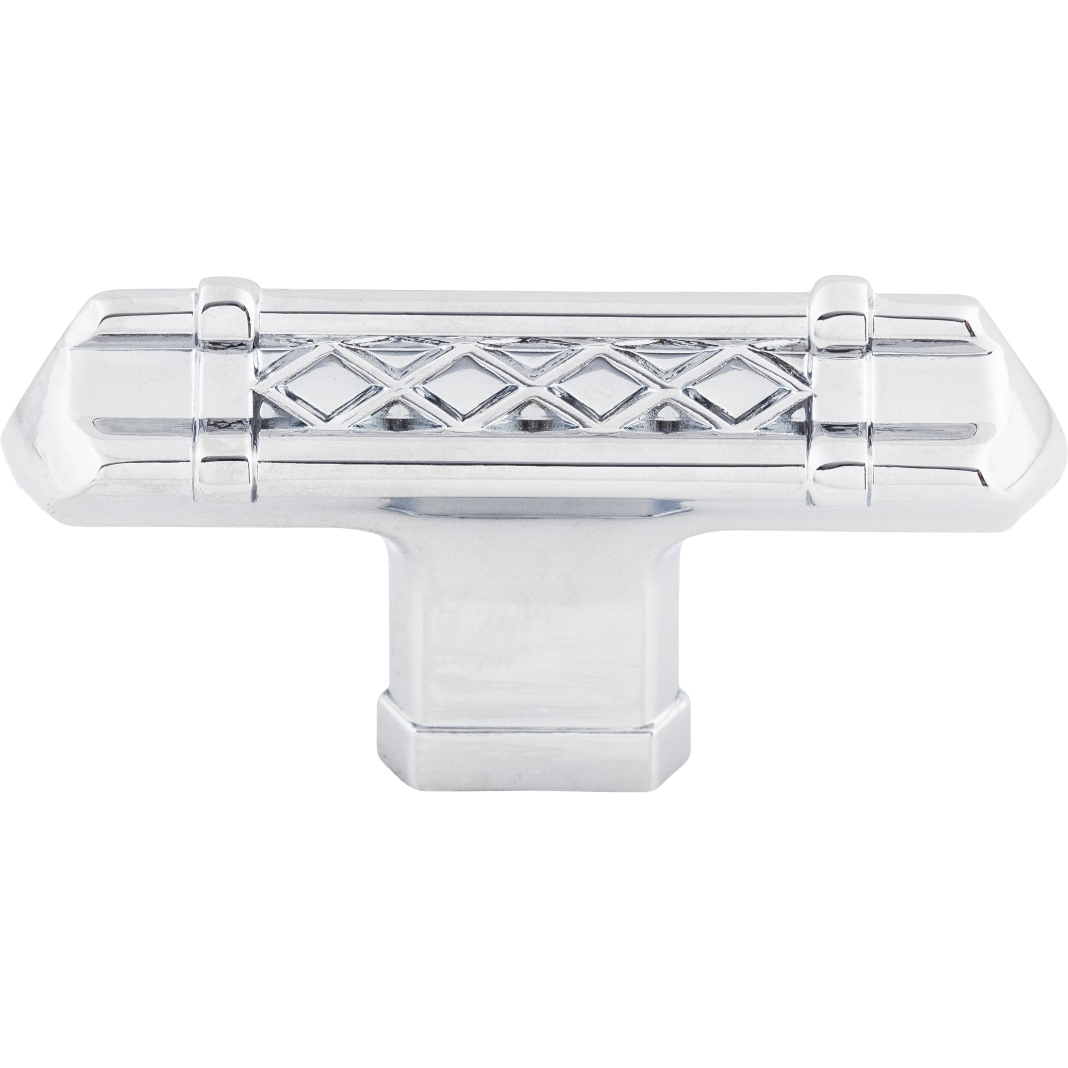 Top Knobs Tower Bridge Series 2-5/8"L T-Handle, Polished Chrome