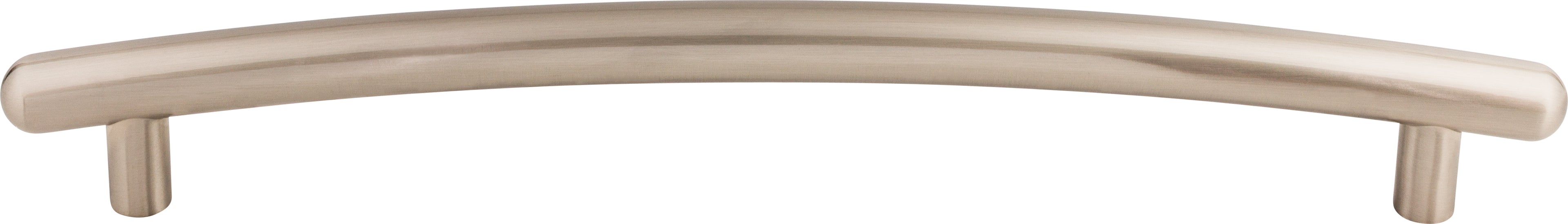 Top Knobs Curved Series 12"(304mm) CC Appliance Pull, Brushed Satin Nickel