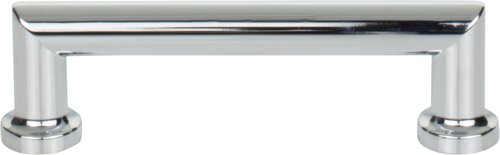 Top Knobs Morris Series 3-3/4"(95mm) CC Pull, Polished Chrome