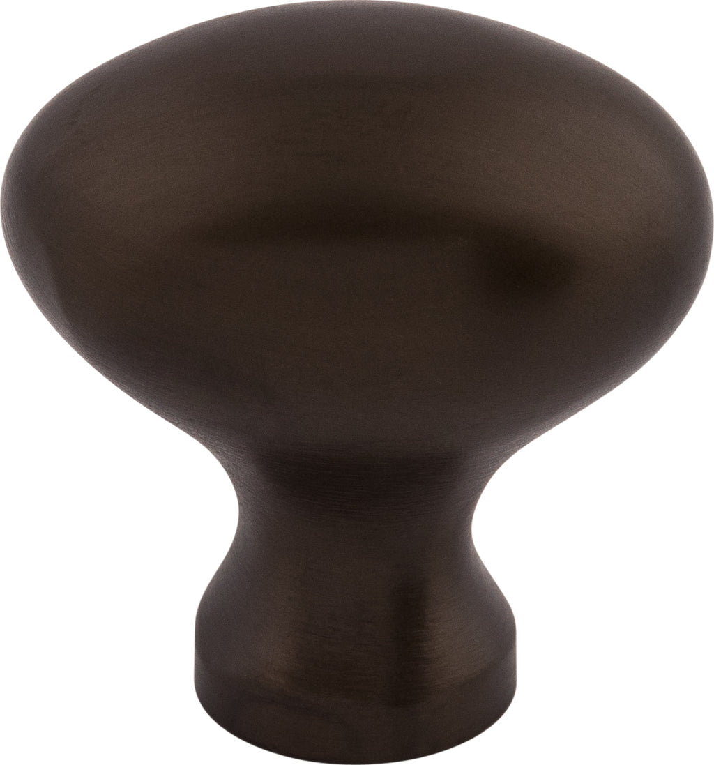 Top Knobs Egg Series 1-1/4"L Knob, Oil Rubbed Bronze
