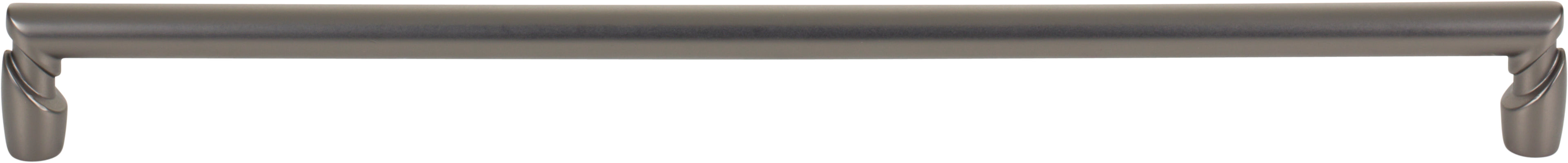 Top Knobs Florham Series 12"(304mm) CC Pull, Ash Gray