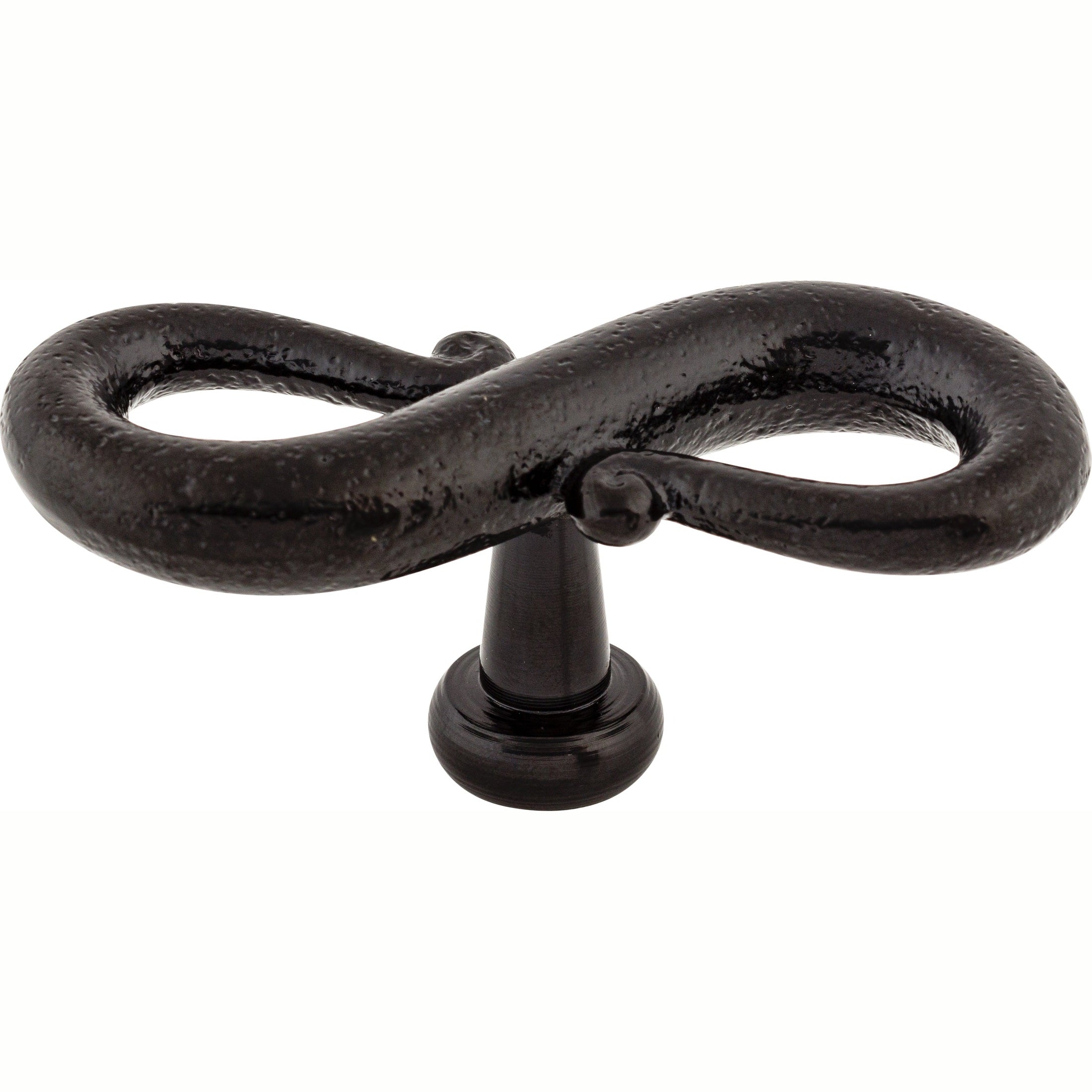 Top Knobs S-Shaped Series 3-1/4"L Knob, Patina Black
