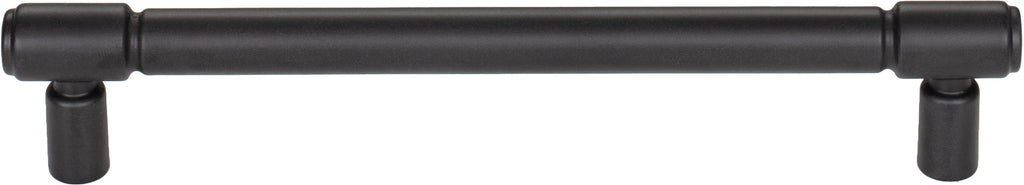 Top Knobs Clarence Series 6-5/16"(160mm) CC Pull, Flat Black 