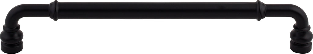 Top Knobs Brixton Series 7-9/16"(192mm) CC Pull, Flat Black
