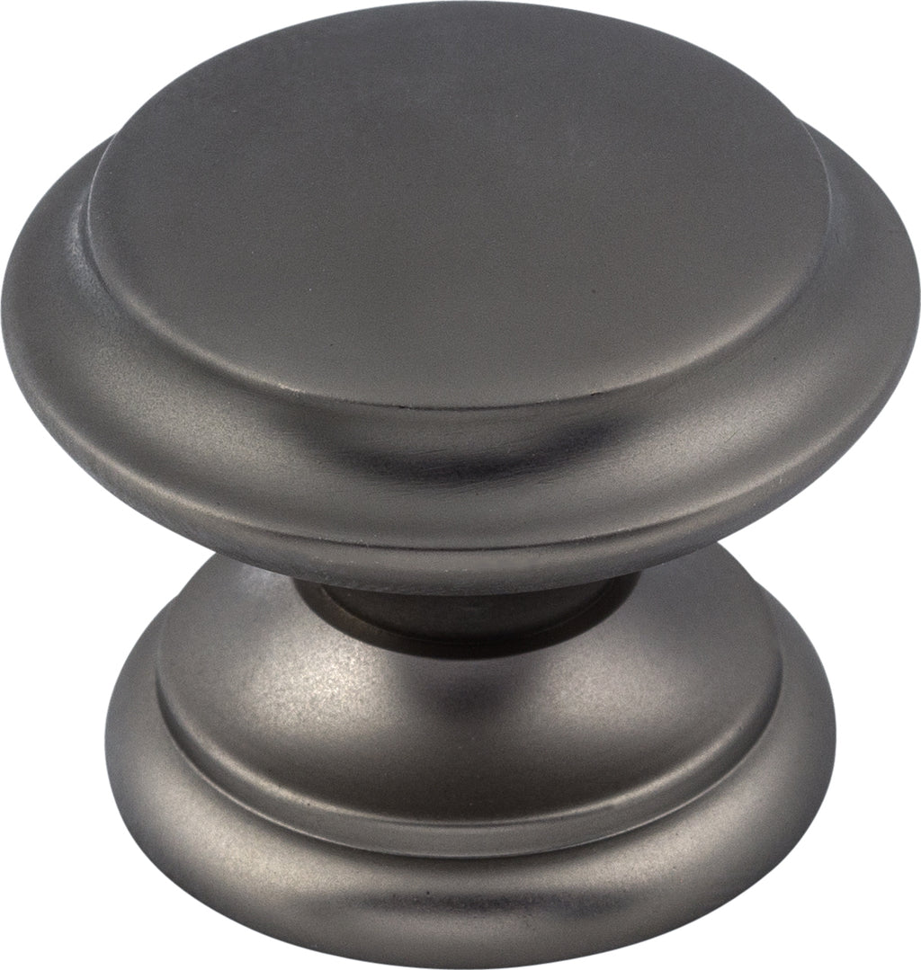 Top Knobs Flat Top Series 1-3/8"L Knob, Ash Gray