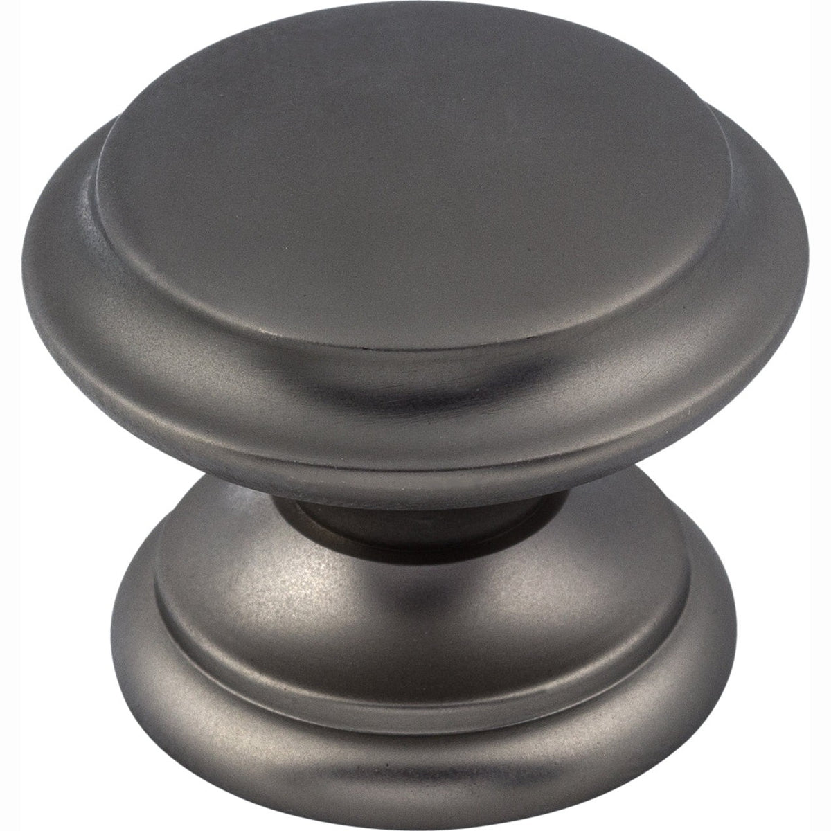 Top Knobs Flat Top Series 1-3/8"L Knob, Ash Gray