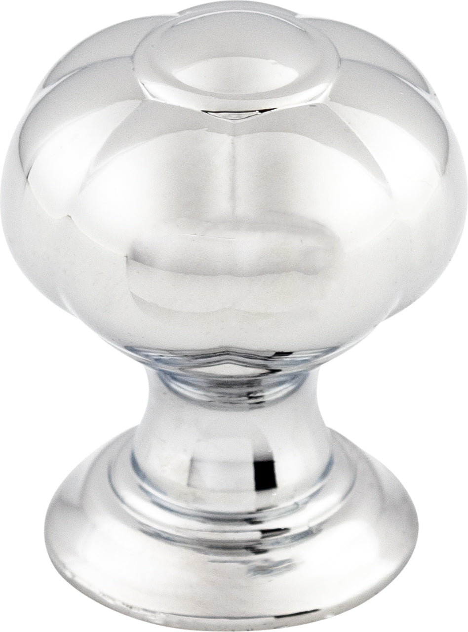 Top Knobs Allington Series 1"L Knob, Polished Chrome