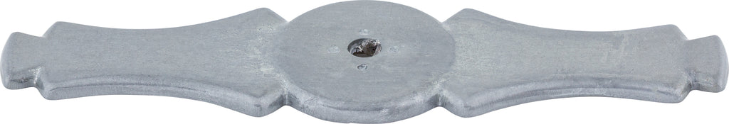 Top Knobs Celtic Series 3-5/8"L Backplate, Pewter Light
