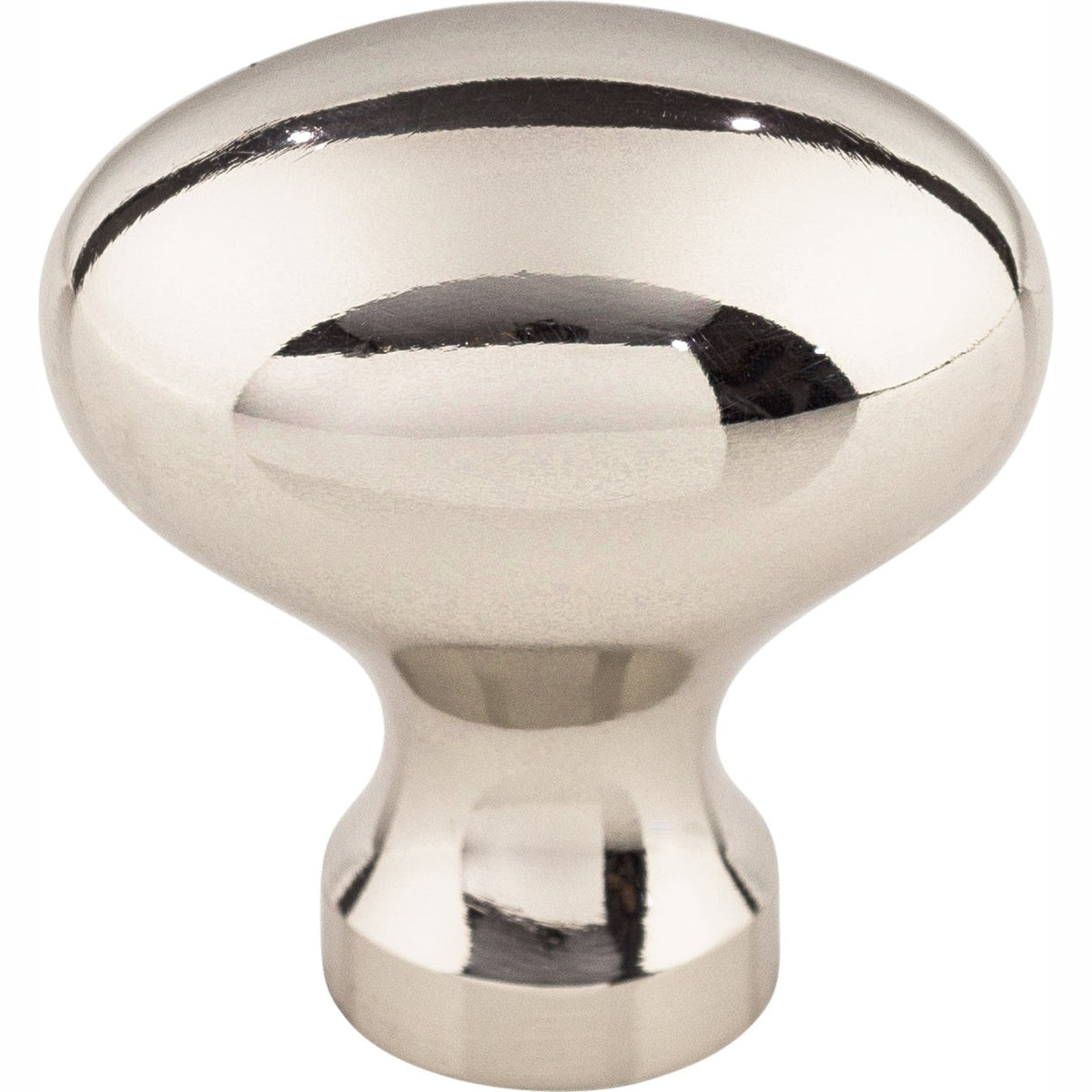 Top Knobs Egg Series 1-1/4"L Knob, Polished Nickel