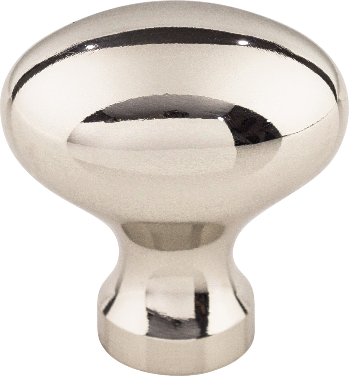 Top Knobs Egg Series 1-1/4"L Knob, Polished Nickel