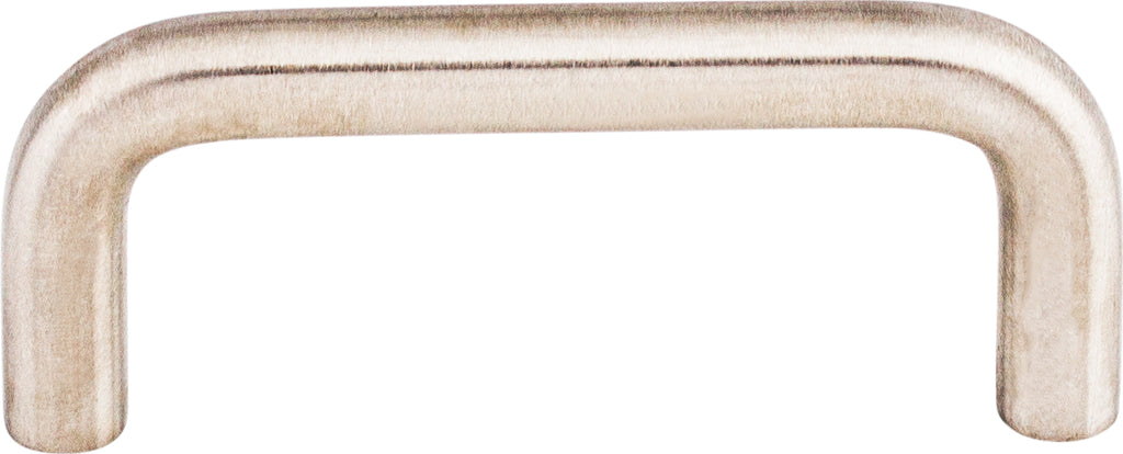 Top Knobs Bent Series 3"(76mm) CC Bar Pull, Brushed Stainless Steel