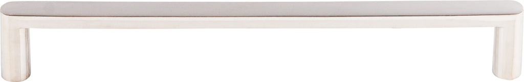Top Knobs Latham Series 7-9/16"(192mm) CC Pull, Polished Stainless Steel