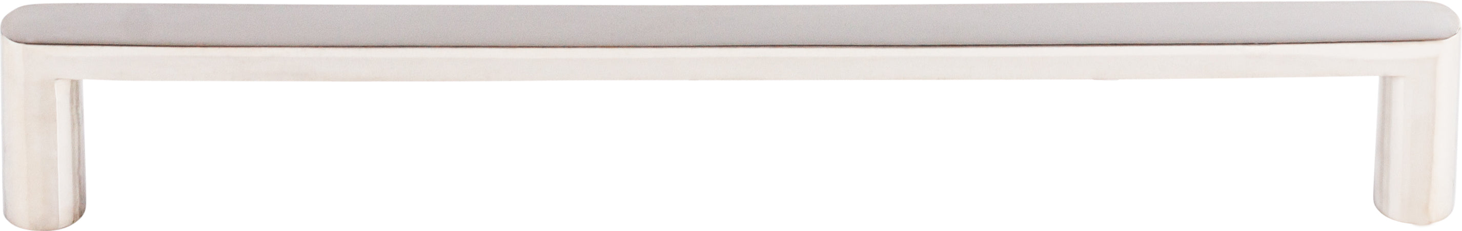 Top Knobs Latham Series 7-9/16"(192mm) CC Pull, Polished Stainless Steel