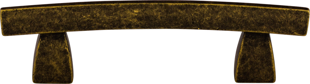 Top Knobs Arched Series 3"(76mm) CC Pull, German Bronze