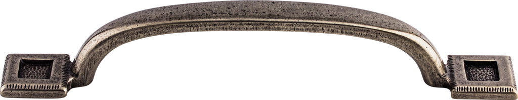 Top Knobs Square Inset Series 5-1/16"(128mm) CC Pull, Cast Iron