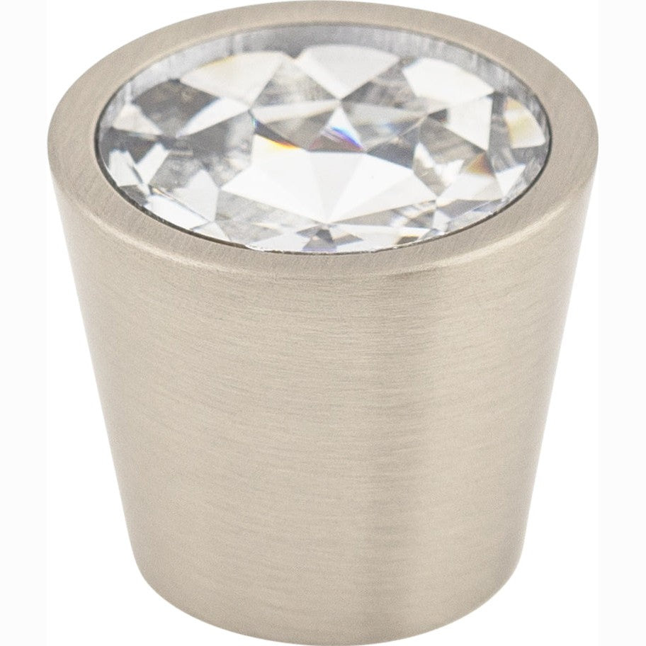 Top Knobs Clear Crystal Center Series 3/4"L Knob, 